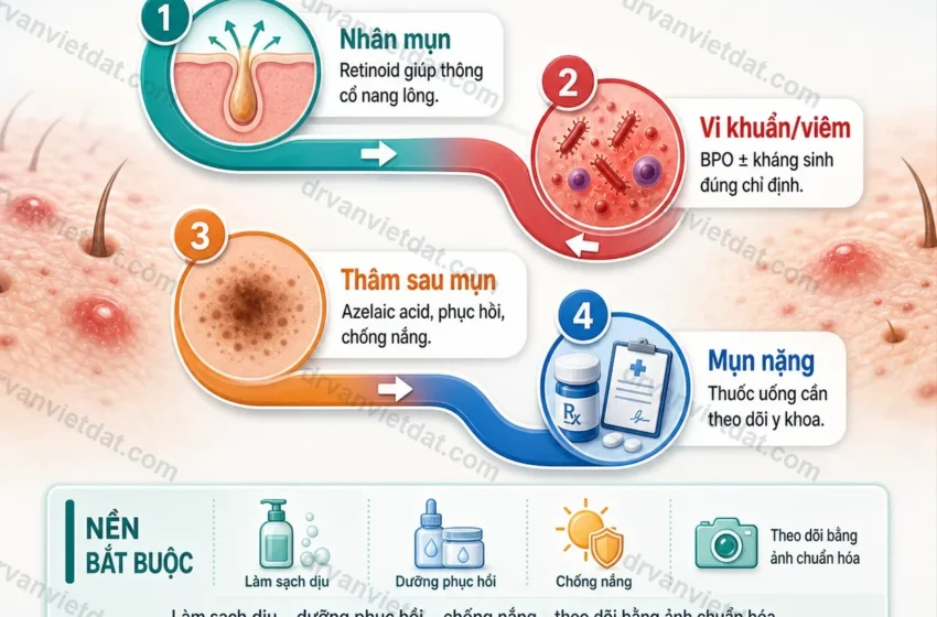  Trang điểm ngụy trang trong sẹo mụn và tăng sắc tố: hỗ trợ tâm lý có vai trò gì?