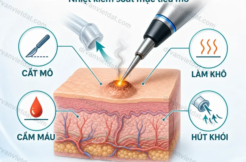 Infographic điện phẫu da liễu