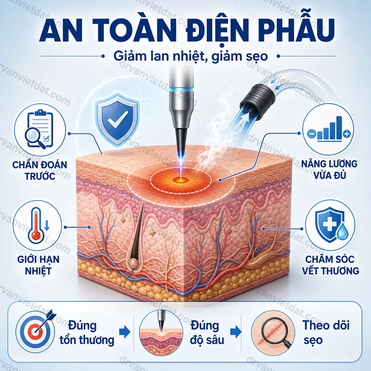 Infographic an toàn điện phẫu