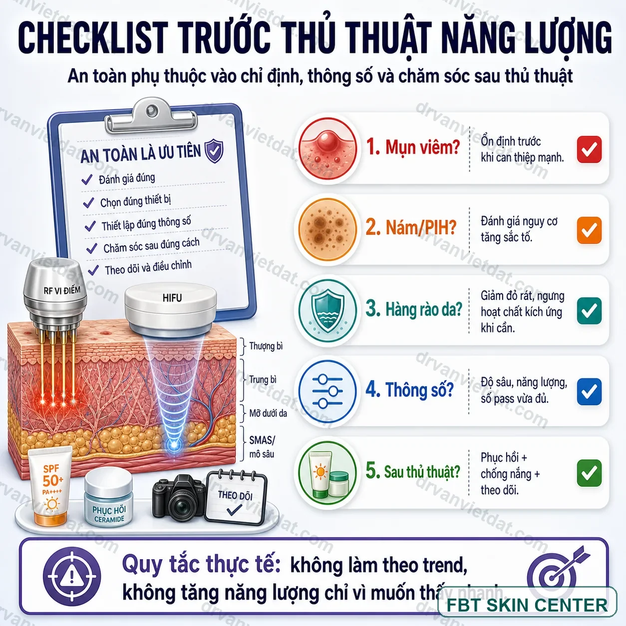 Nguyên tắc nền tảng của peel nông