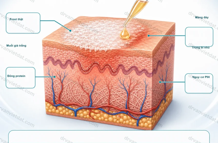 Peel trung bình-sâu 5: Xử trí biến chứng và theo dõi sau thủ thuật sâu