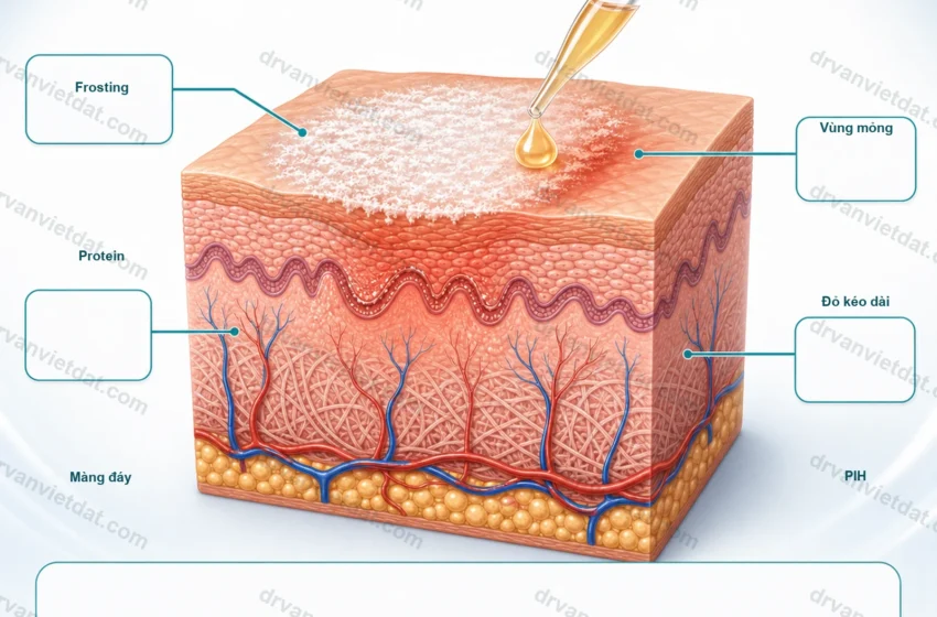  TCA peel 2: Chỉ định, chống chỉ định và phục hồi sau thủ thuật