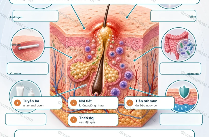  Cấy que tránh thai và mụn: vì sao da có thể thay đổi sau nội tiết?