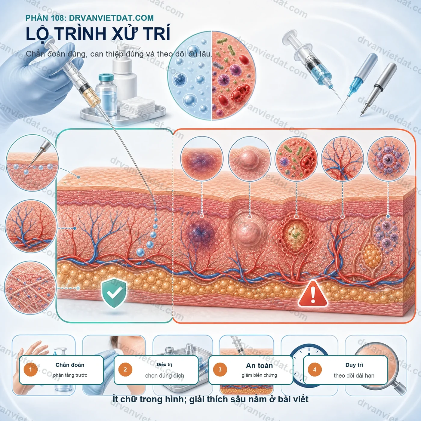 Phần 108: Mesotherapy: lợi ích, biến chứng và những nguyên tắc an toàn cần biết