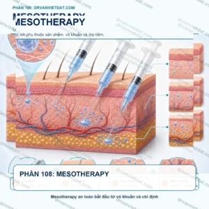 Phần 108: Mesotherapy: lợi ích, biến chứng và những nguyên tắc an toàn cần biết