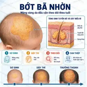 Bớt bã nhờn: theo dõi, nguy cơ và thời điểm nên can thiệp - thumbnail