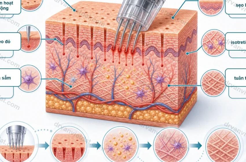  Phần 124: Sẹo rỗ: chọn bệnh nhân trước khi chọn subcision, TCA CROSS hay laser
