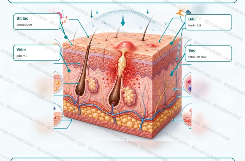 Phần 127: Cá nhân hóa điều trị mụn: vì sao cùng phác đồ nhưng đáp ứng khác nhau?