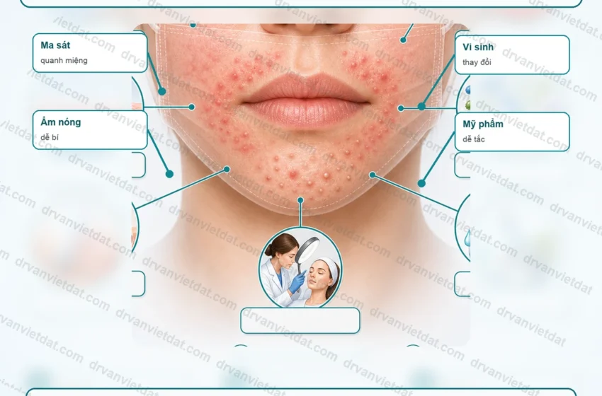  Phần 129: Da nổi mụn khi đeo khẩu trang: xử trí thế nào để không làm hàng rào da tệ hơn?