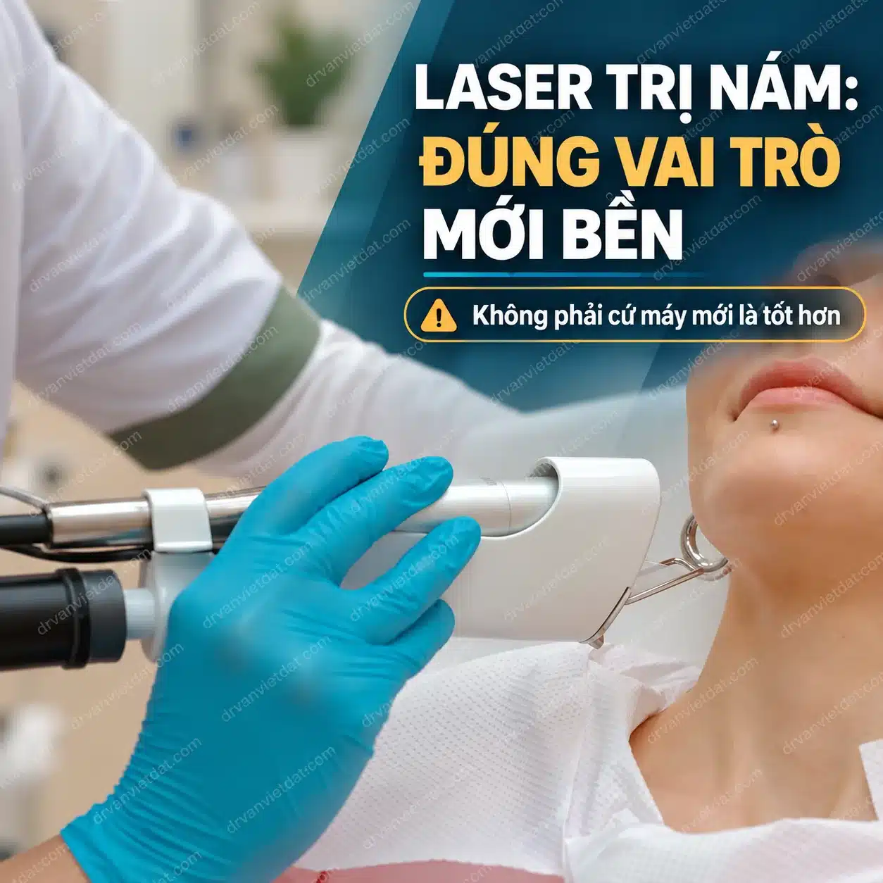 Hình minh họa quy trình laser vùng mặt tại cơ sở y khoa